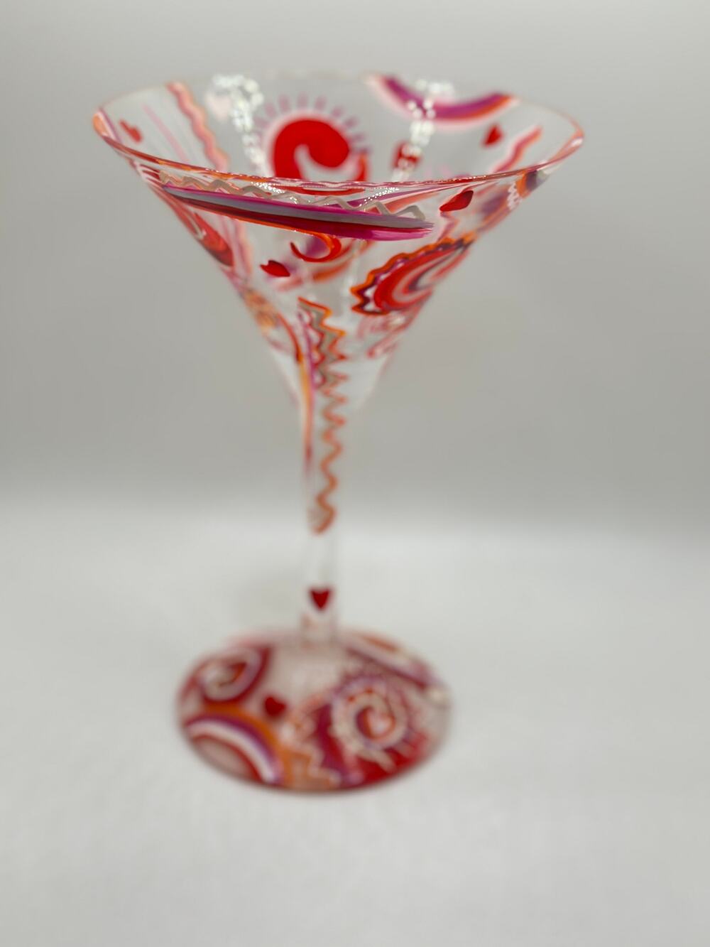 Lolita Crazy In Love Martini  in Box Handpainted